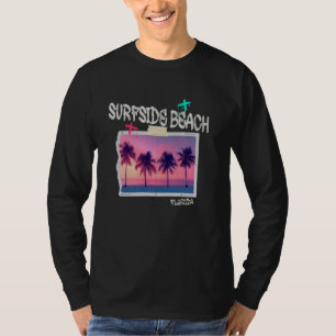 Camiseta Beach Surfside Florida Retro Surfer Vintage Beach