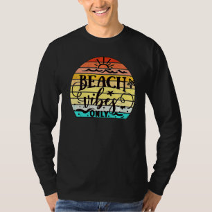 Camiseta Beach Vibes Aloha Bebidas Summer California Hawaii
