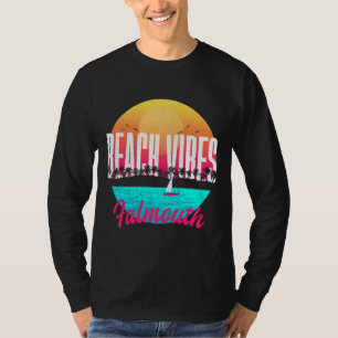 Camiseta Beach Vibes Falmouth Summer Massachusetts Tropical