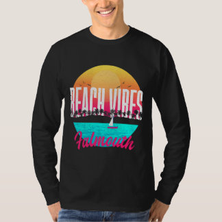 Camiseta Beach Vibes Falmouth Summer Massachusetts Tropical