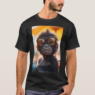 Camiseta Beach Vibes - Gorilla Edition