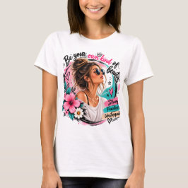 Camiseta Beach Vibes - Summer Floral Art