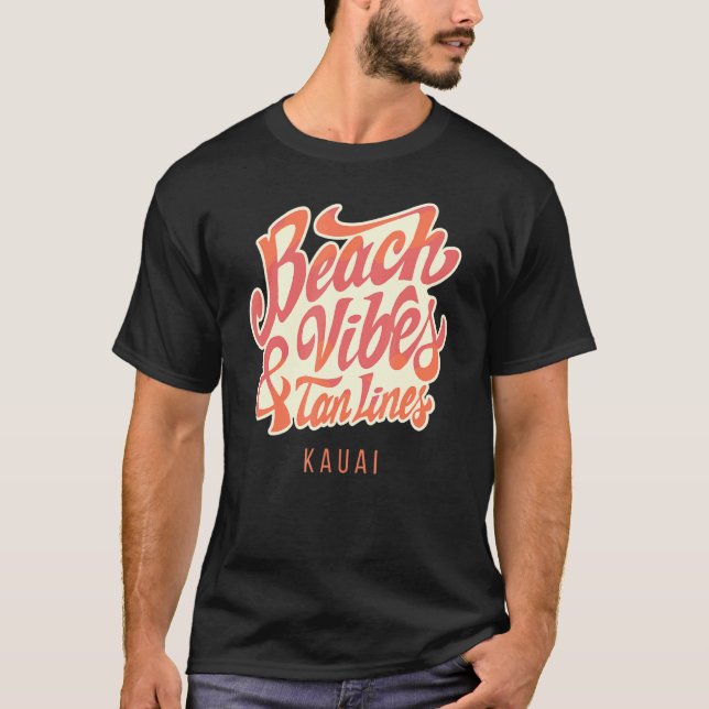 Camiseta Beach Vibes Y Tan Lines Kona (Anverso)