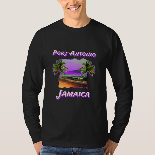 Camiseta Beaches Of Port Antonio Jamaica (Anverso)
