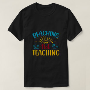 Camiseta Beaching, no enseñar el verano divertido
