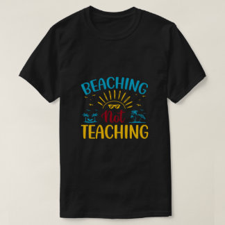 Camiseta Beaching, no enseñar el verano divertido