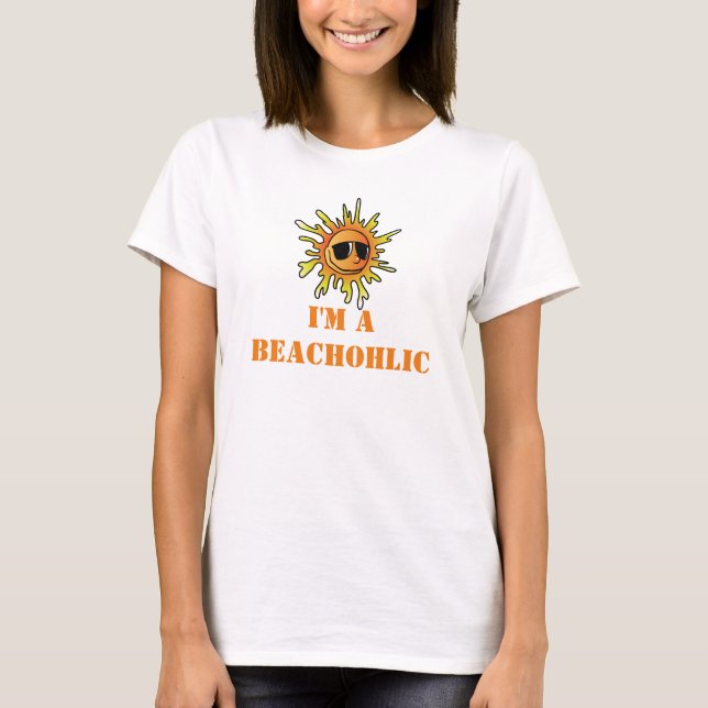 Camiseta Beachohlic (Anverso)