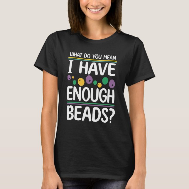 Camiseta beading & Jewelry making Beadwork jewelry maker (Anverso)