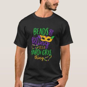 Camiseta Beads & Bling It's A Mardi Gras Thing Guay Carniva