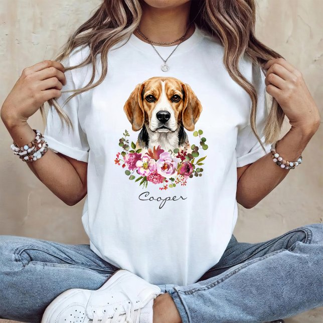 Camiseta Beagle acuarela (Subido por el creador)
