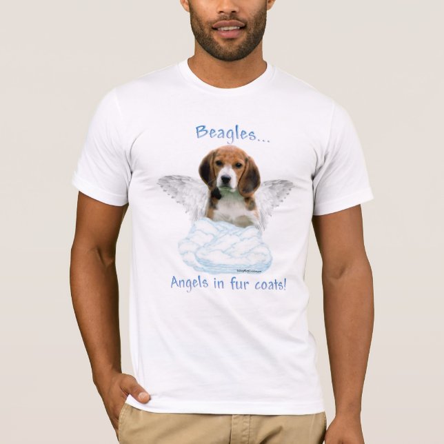Camiseta Beagle Angel (Anverso)