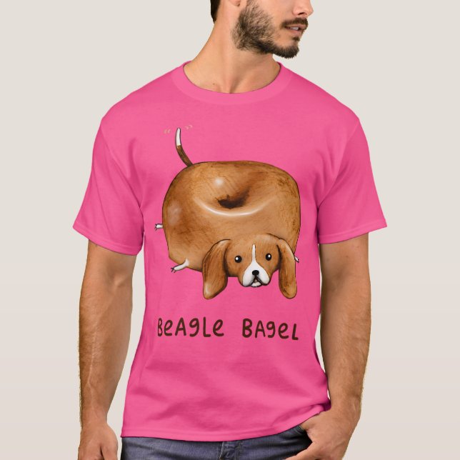 Camiseta Beagle Bagel (Anverso)