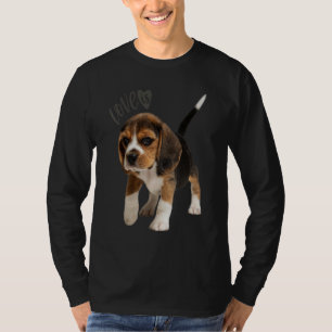 Camiseta Beagle Beagles Love Is Dog Mom Dad Puppy Mascota C