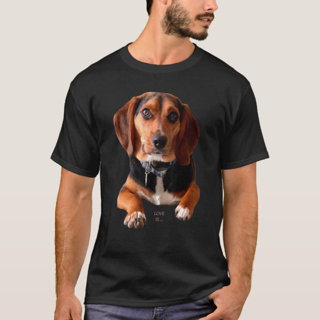 Camiseta Beagle Beagles Tee Love Dog Mom Dad Puppy Love Mas (Anverso)
