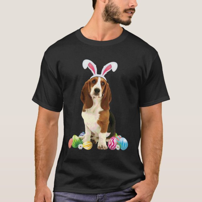 Camiseta Beagle Bunny Easter Egg Hunt Beagle Dog Owner (Anverso)