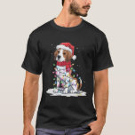 Camiseta Beagle Christmas Tree Cute Santa Hat Luces Xmas D<br><div class="desc">Beagle Christmas Tree Cute Santa Hat ilumina Xmas Dog Lover</div>