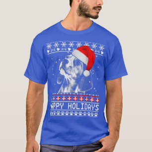 Camiseta Beagle Cute Happy Holidays Christmas Dog Lover Xma