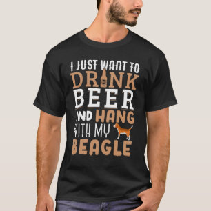 Camiseta Beagle Dad Funny Padre's Day Perro Lover Beer