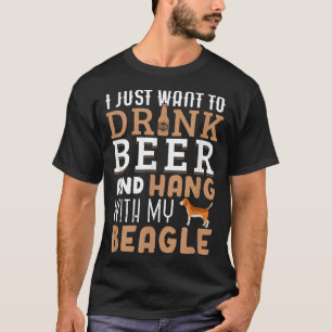 Camiseta Beagle Dad Funny Padre's Day Perro Lover Beer