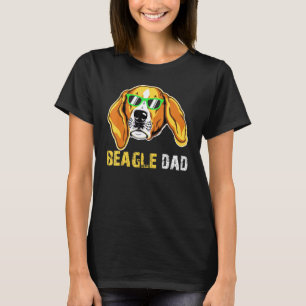 Camiseta Beagle Dad Tee Por El Día De Los Padres De Los Per