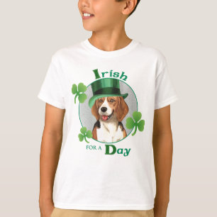 Camiseta Beagle del Día de San Patricio
