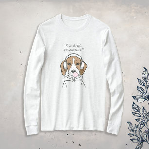 Camiseta Beagle Divertido Necesita Tiempo para Relajarse Am