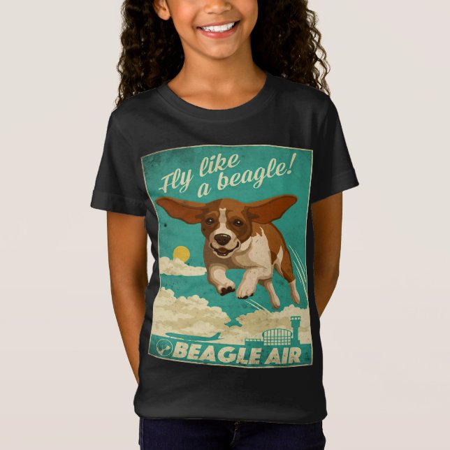 Camiseta Beagle Dog Air (Anverso)