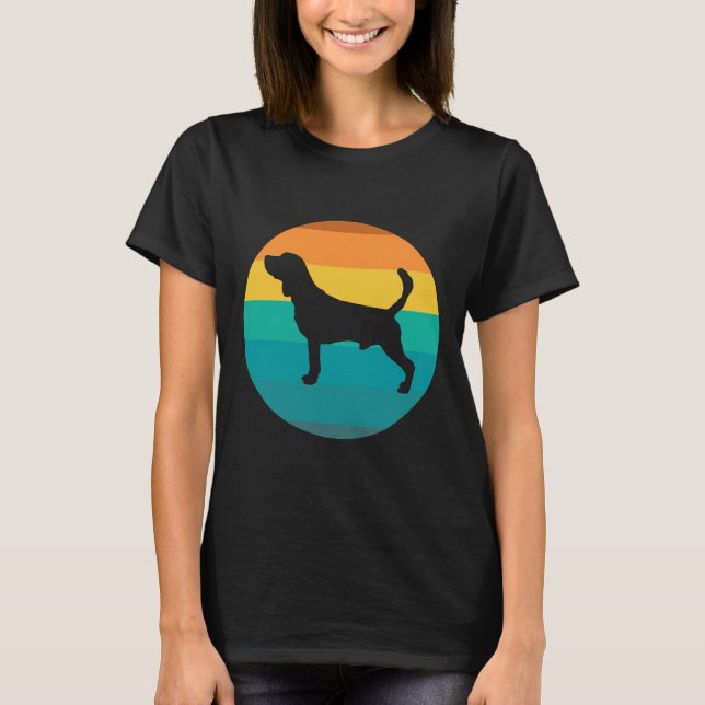 Camiseta Beagle Dog Beagles Retro Vintage (Anverso)