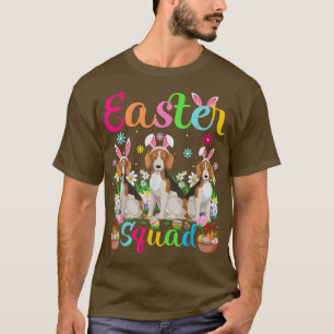 Camiseta Beagle Dog Bunny Ear Funny Easter Squad Beagle Hap