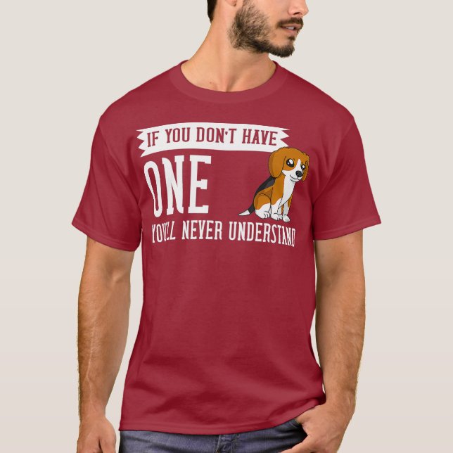 Camiseta Beagle Dog cachorros Dueño Lover (Anverso)