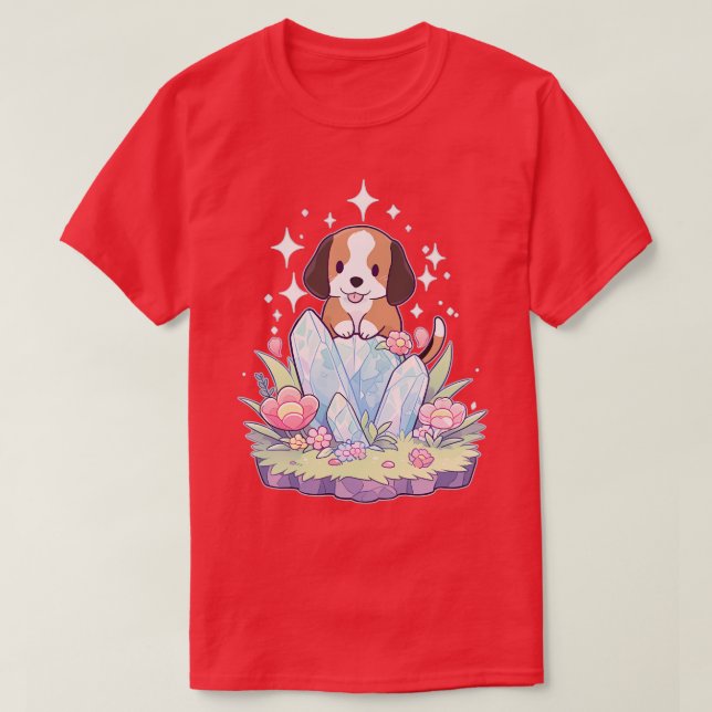 Camiseta Beagle Dog Crystal (Diseño del anverso)
