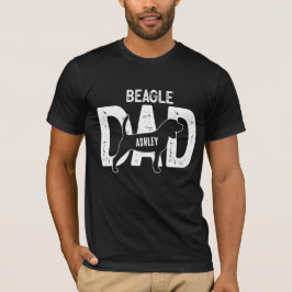 Camiseta Beagle Dog Dad Puppy Dad