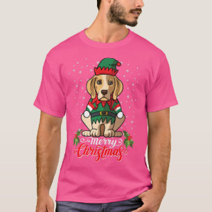 Camiseta Beagle Dog Greets Merry Christmas Santa Costume Pr