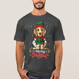Camiseta Beagle Dog Greets Merry Christmas Santa Costume Pr
