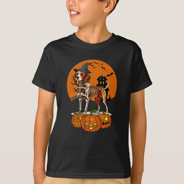 Camiseta Beagle Dog Halloween (Anverso)