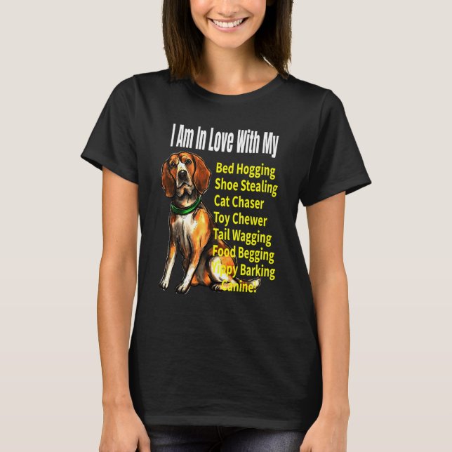 Camiseta Beagle Dog Meme (Anverso)