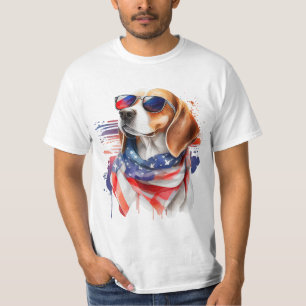 Camiseta Beagle Dog Sublimation Watercolor t-shirt