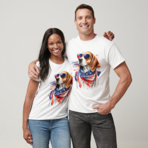 Camiseta Beagle Dog Sublimation Watercolor t-shirt