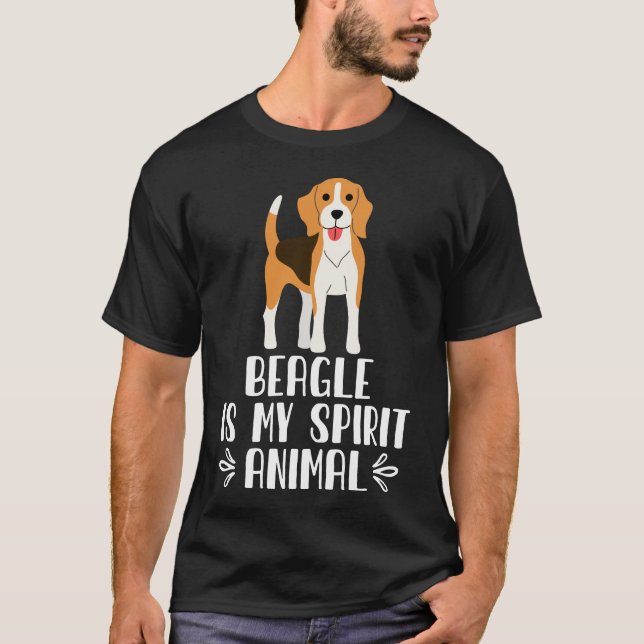 Camiseta Beagle es mi animal espiritual (Anverso)