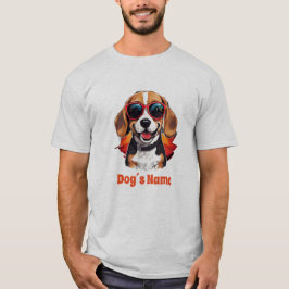 Camiseta Beagle Guay con gafas de sol