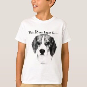 Camiseta Beagle Happy Face
