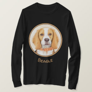 Camiseta Beagle Hound Dog Pintura original de animales