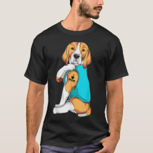 Camiseta Beagle I Love Mom Apparthu Perro Mamá Regalos Muje
