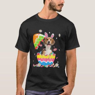Camiseta Beagle lindo Huevo Shirt Día de Pascua Perro Papá 