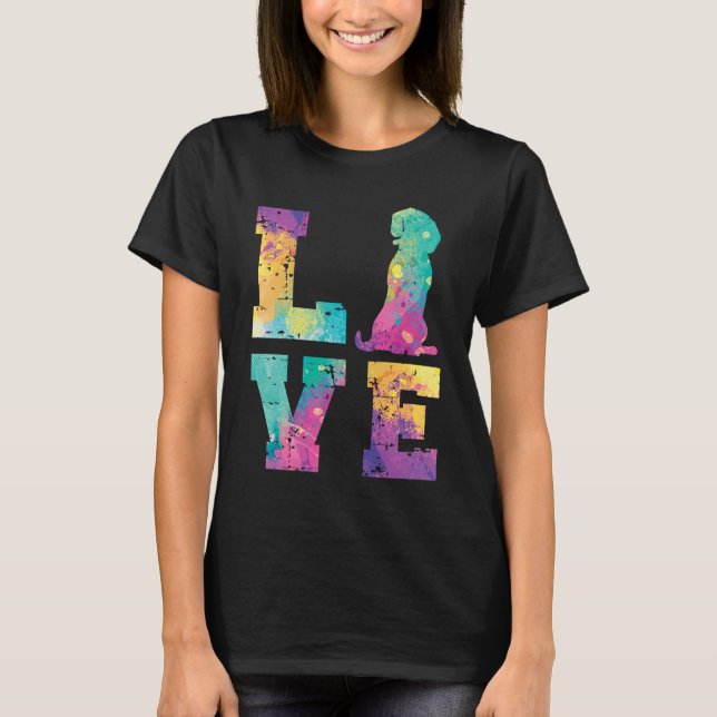 Camiseta Beagle Love (Anverso)