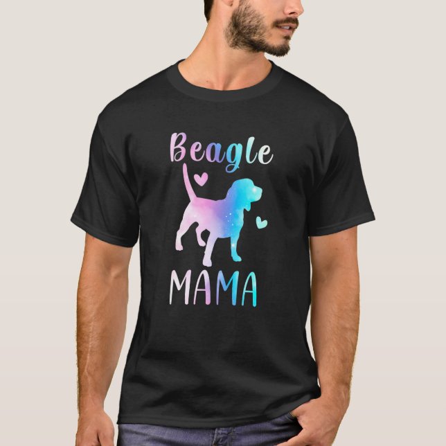 Camiseta Beagle Mama Beagle Mom Mama Beagle Dog Dueño (Anverso)