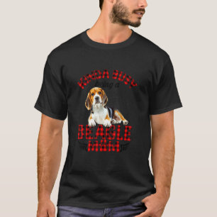 Camiseta Beagle Mascota Un Poco Ocupado Siendo Un Búho De M