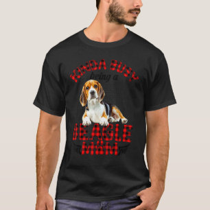 Camiseta Beagle Mascota Un Poco Ocupado Siendo Un Búho De M