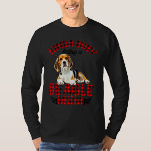 Camiseta Beagle Mascota Un Poco Ocupado Siendo Un Búho De M