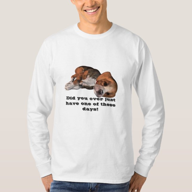 Camiseta beagle mens (Anverso)